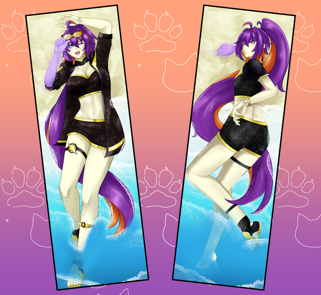 AstraRaksell "Summer Fit" Dakimakura