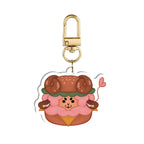 PeachPelle "Burger" Keychain