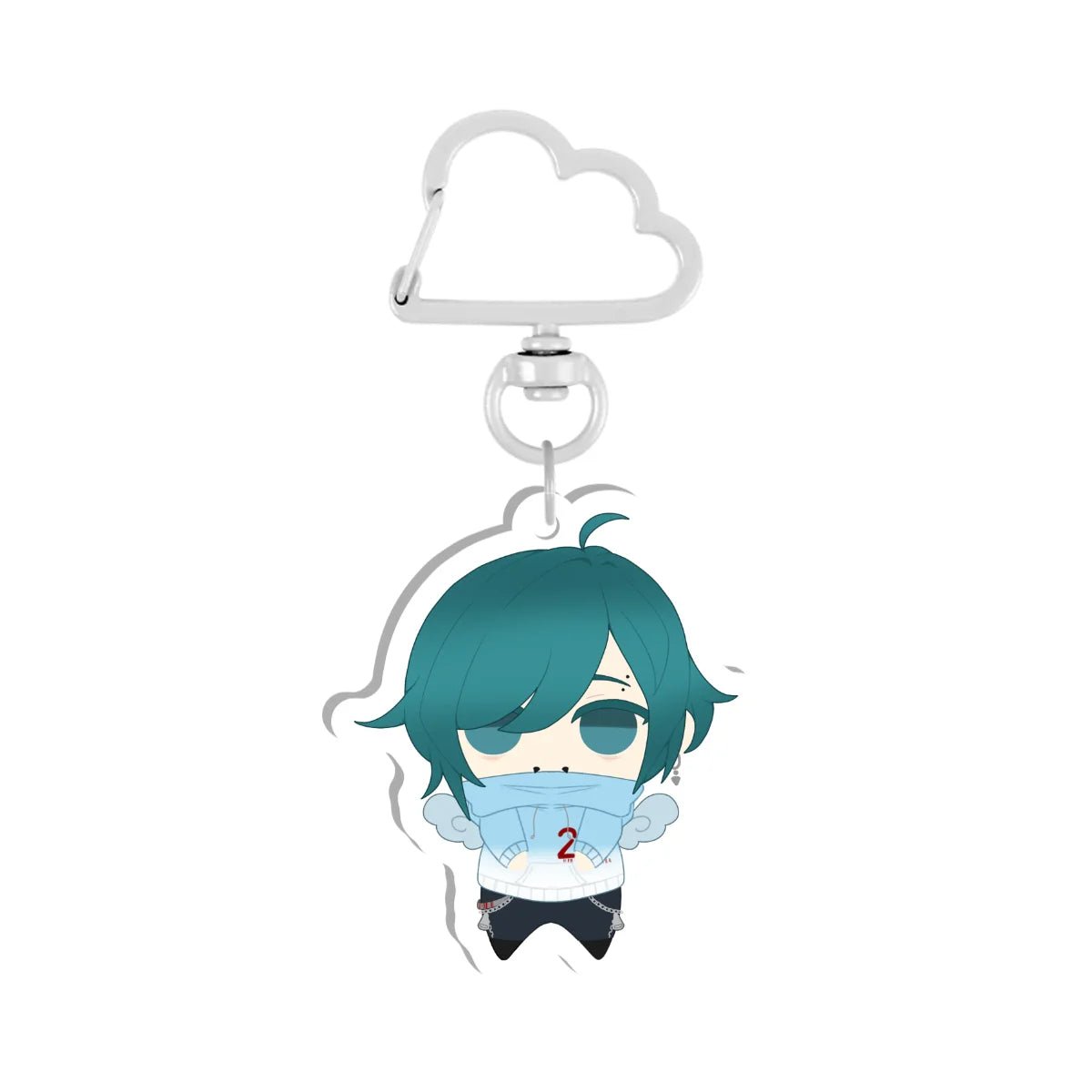 tylerissenpai "Chibi" Double-Sided Keychain - KatDragonz