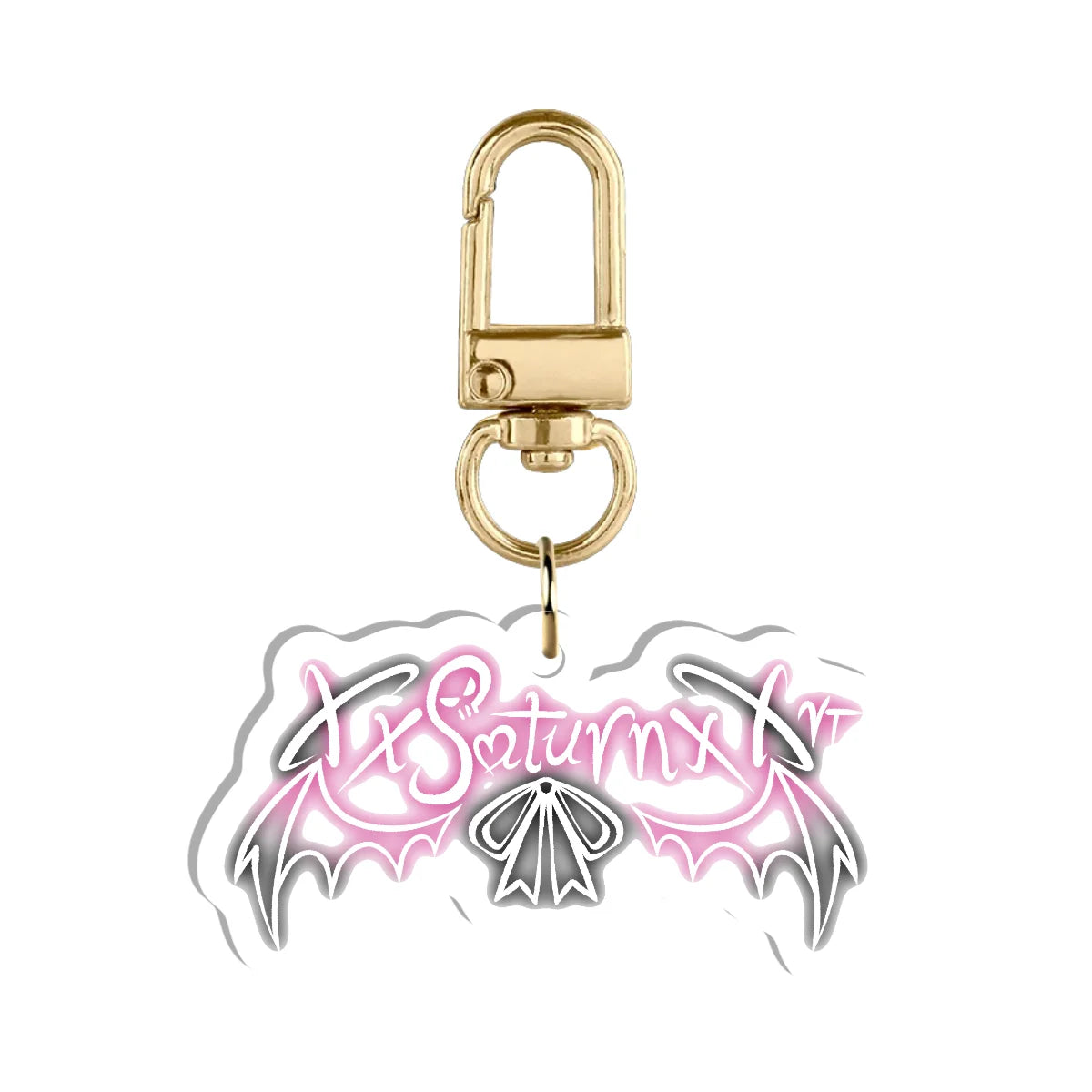 Limited Saturn "Logo" Keychain