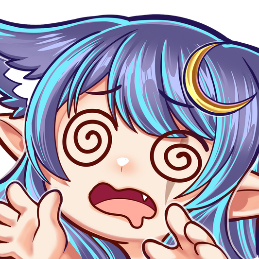 Wolvenmoonshadow Hungry Keychain