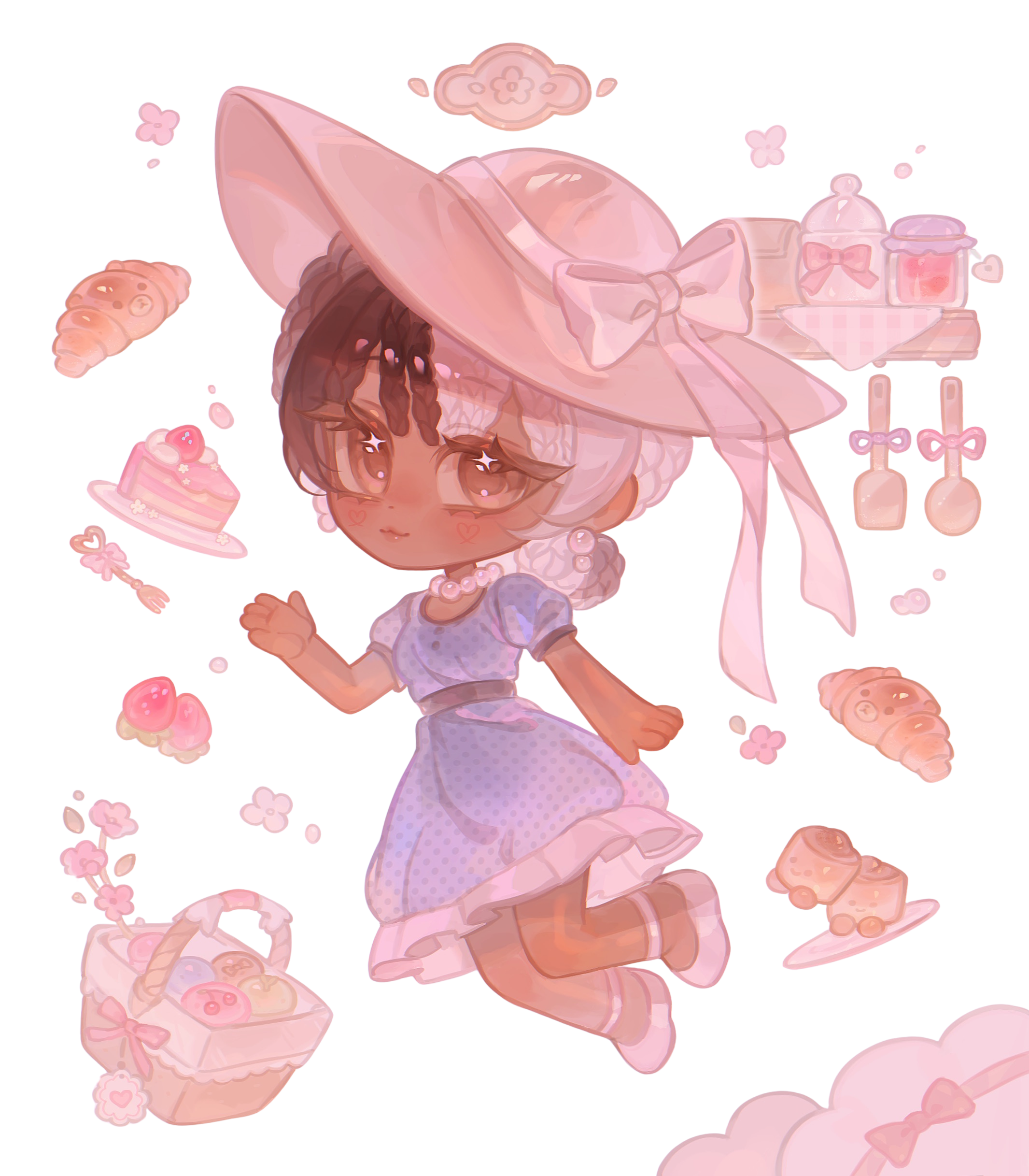 Vintage Luna "Cozy" Keychain