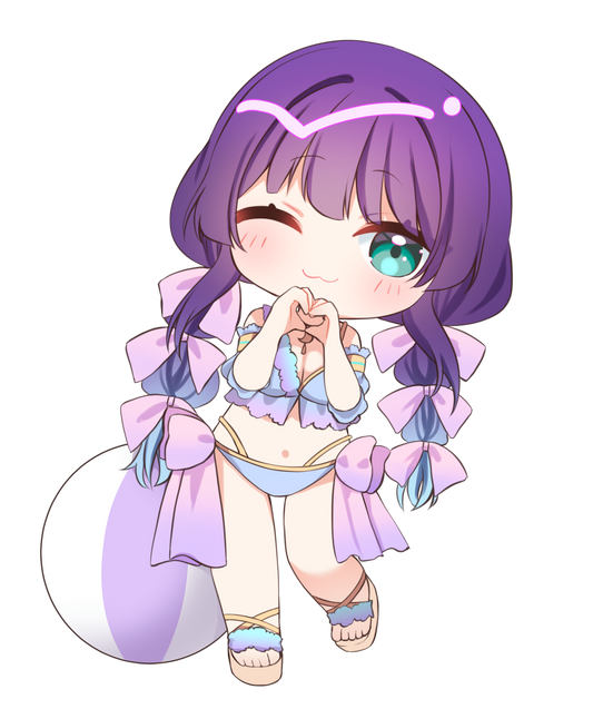 ZerosOcean Chibi Keychain