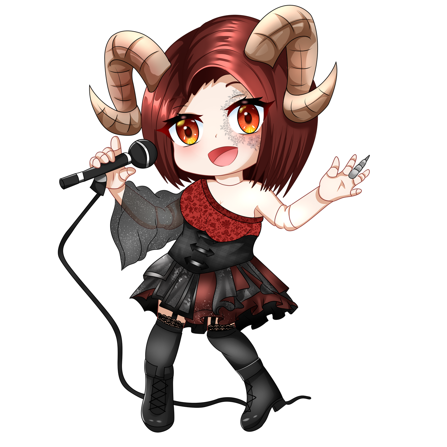 Singing Haruluna Keychain