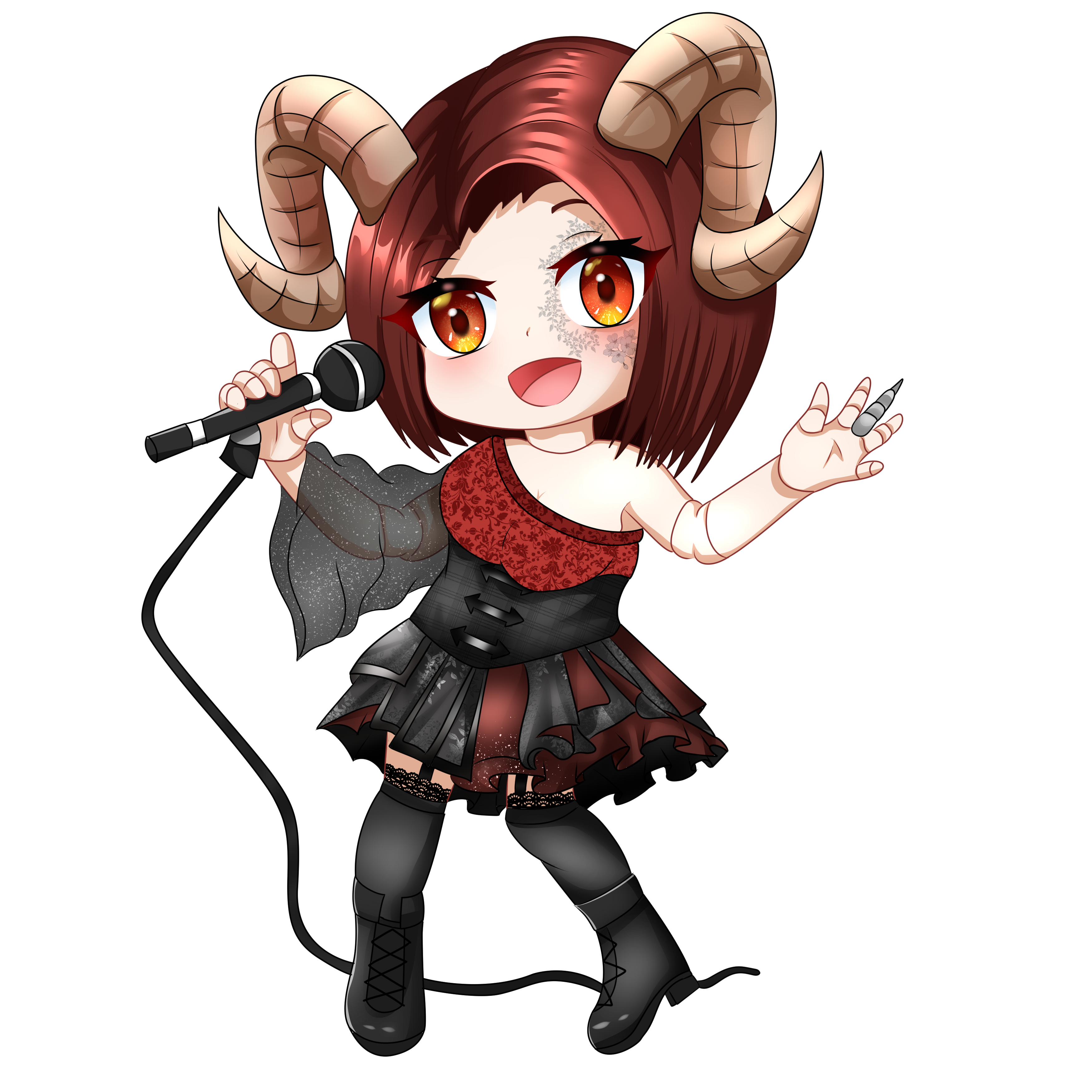 Singing Haruluna Keychain