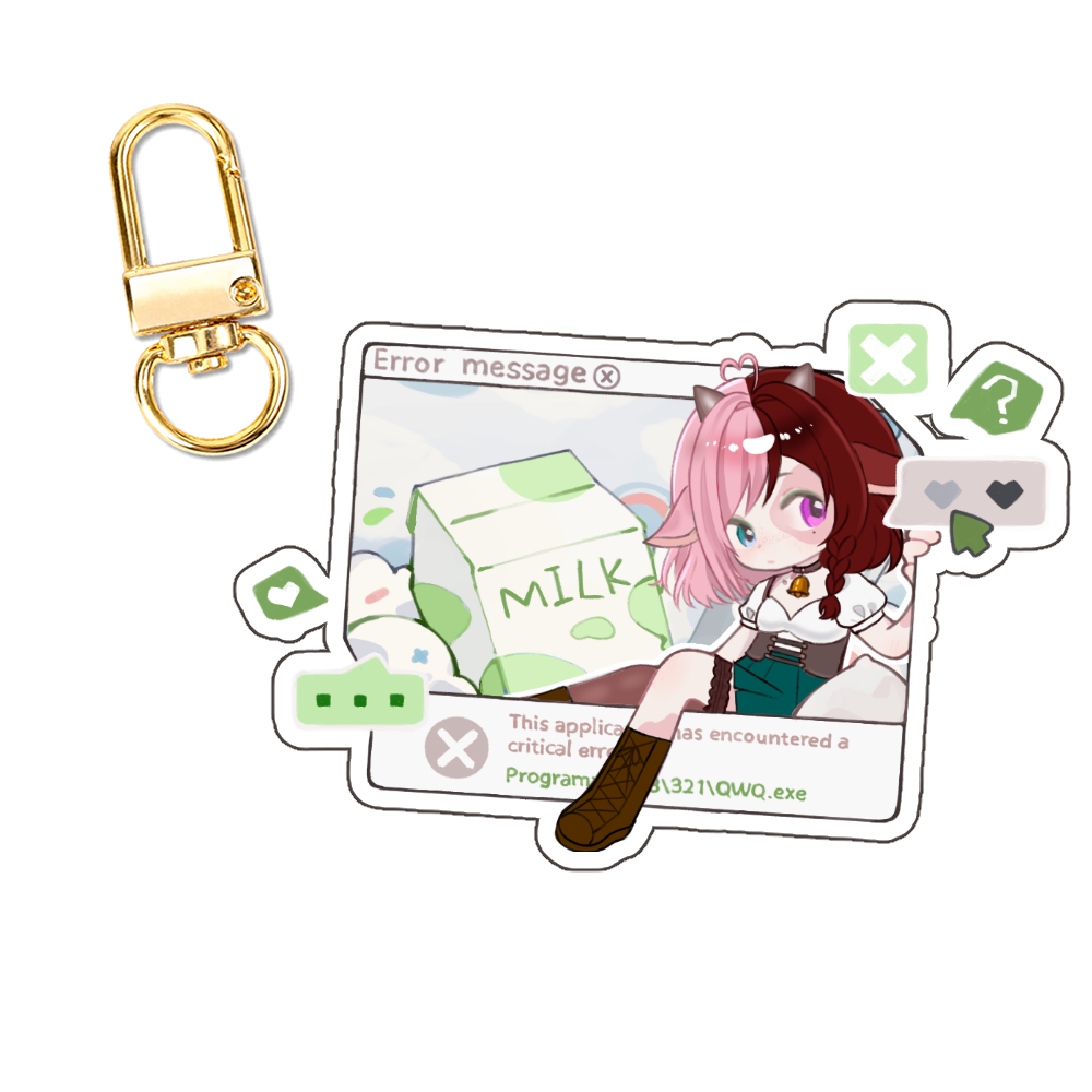 Koorochii Acrylic Keychain