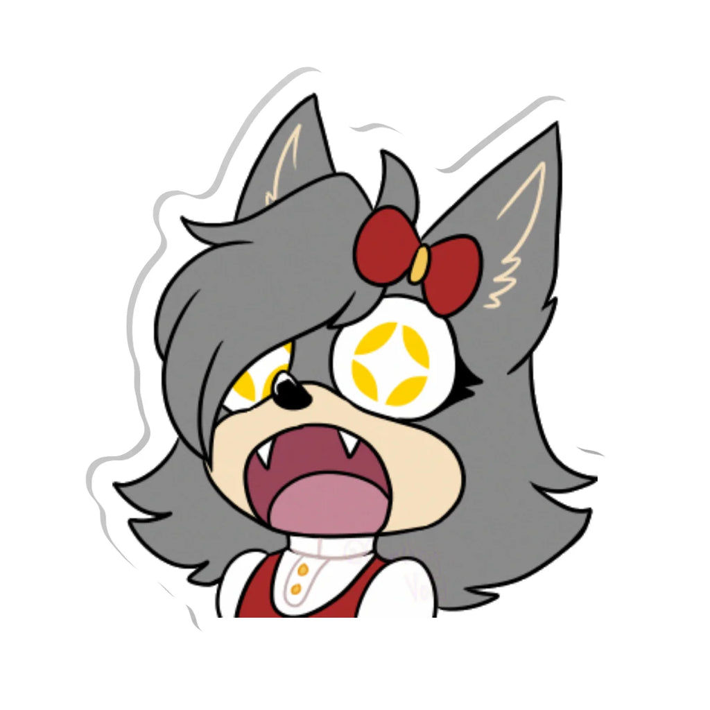 Lunar T. Wolf Acrylic Pin