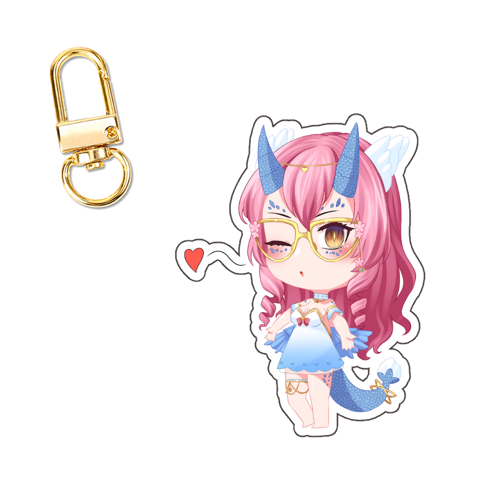 KyaniteDawn "Kiss" Keychain