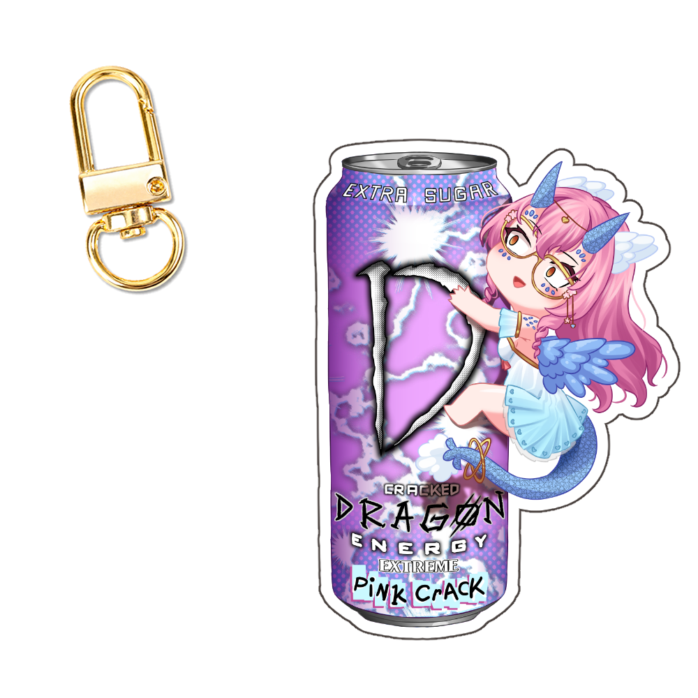 KyaniteDawn "Energy Drink" Keychain