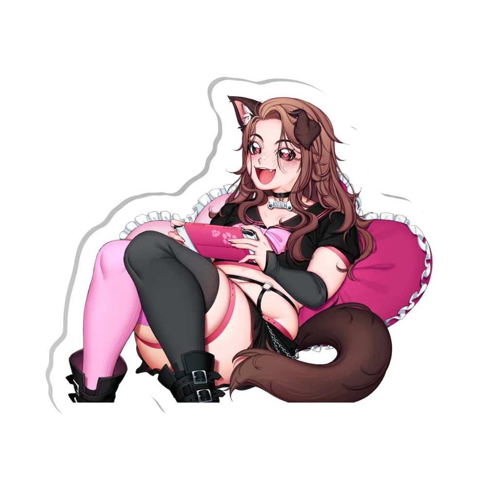 KittenTay "Gaming" Acrylic Pin