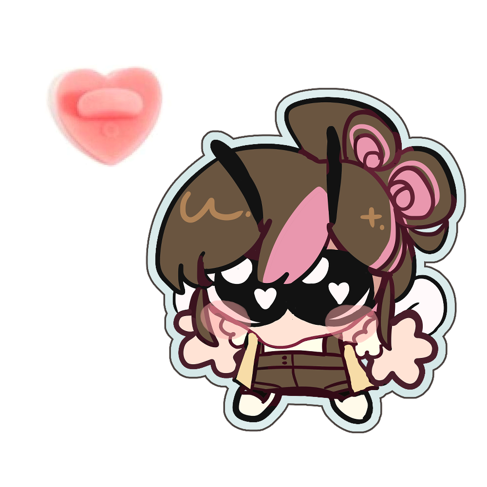Lychibe "Pwetty Pwease" Acrylic Pin