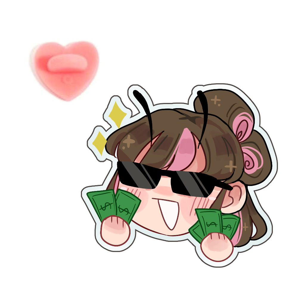 Lychibe "Rich" Acrylic Pin