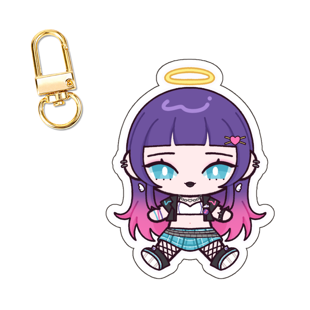Lyric "Smol Plush" Keychain