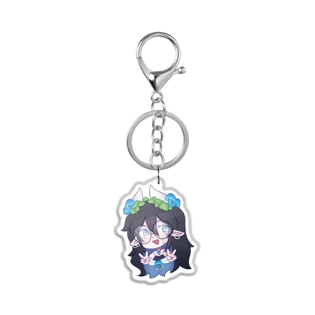 Mycena Xanh "Peace" Keychain