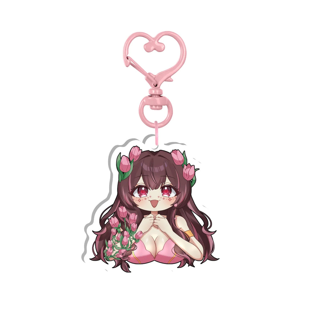 opeuphie "Flower Excitement" Keychain