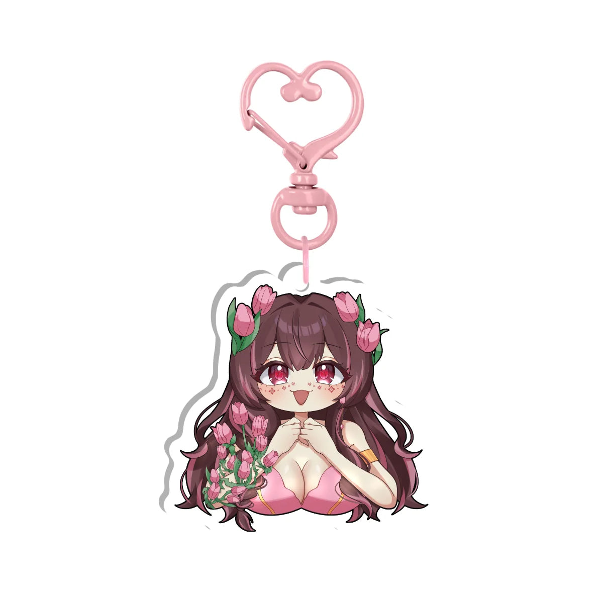 opeuphie "Flower Excitement" Keychain