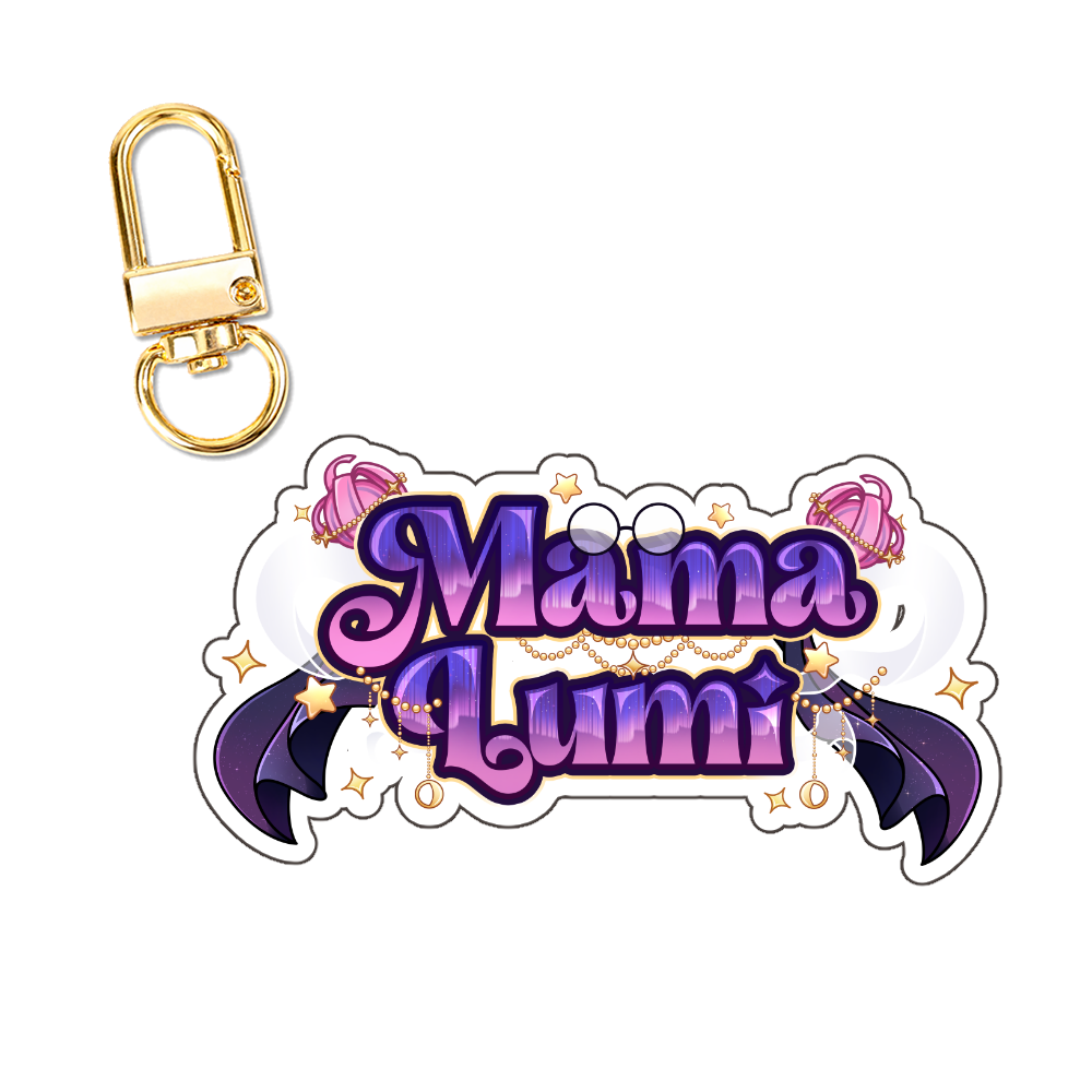 Mama Lumi "Logo" Keychain