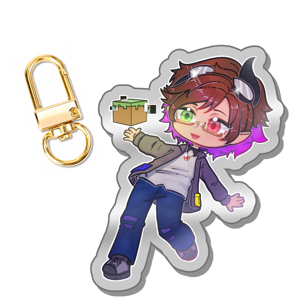 Master of Mischief "Cubism" Keychain
