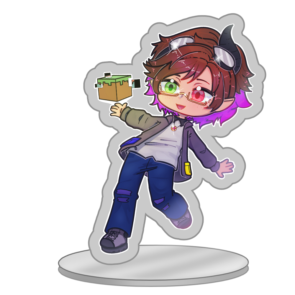 Master of Mischief "Cubism" Standee