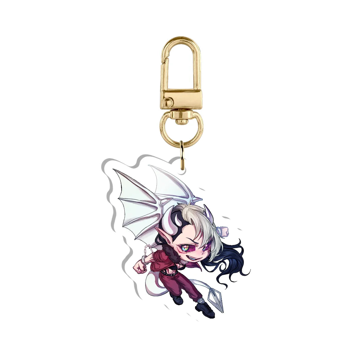 Rhettaliate "Speed Demon" Keychain