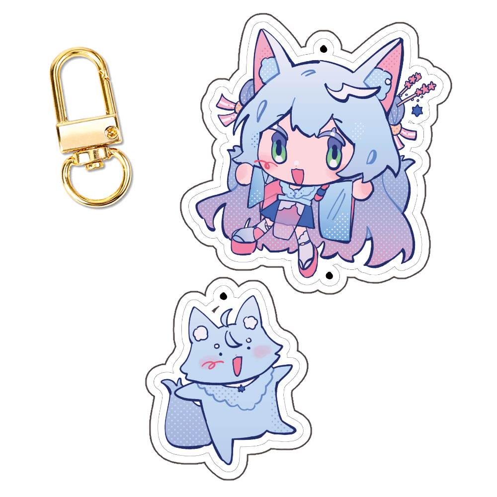 Mifuyu Dangle Keychain