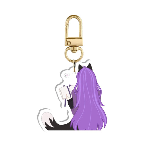 AliSynn "Reading" Keychain