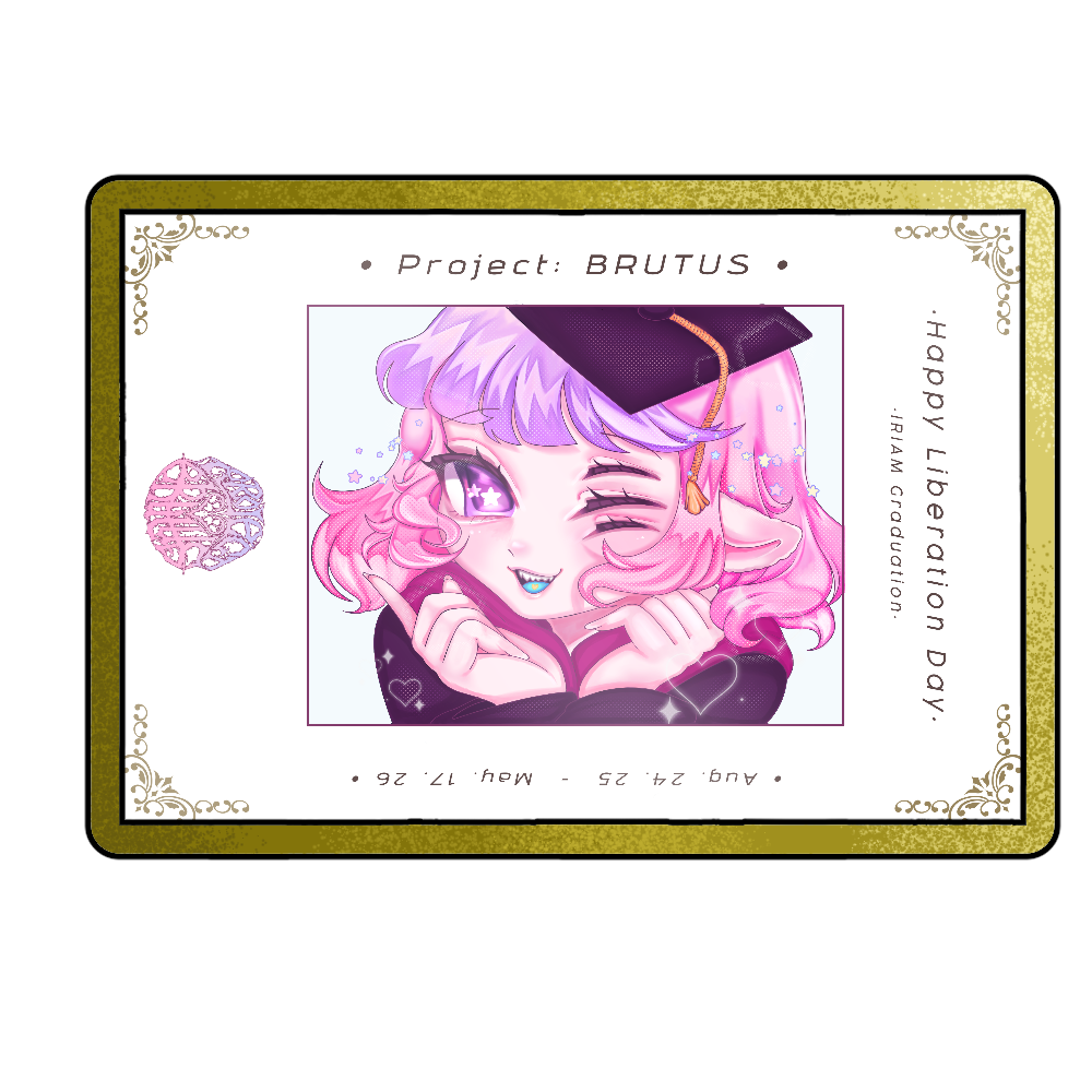 NPC_Brutus "Liberation Day" Shikishi Board