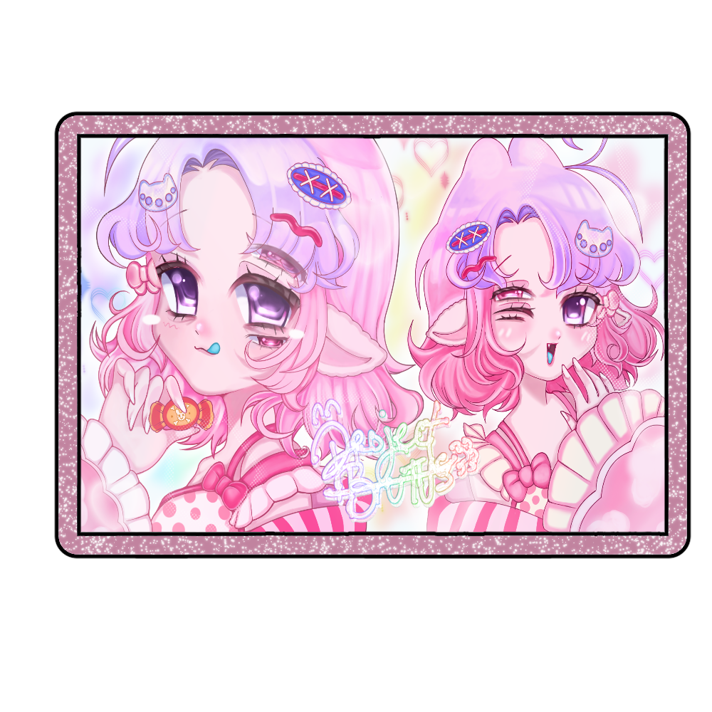 NPC_Brutus "Candy Crush" Shikishi Board