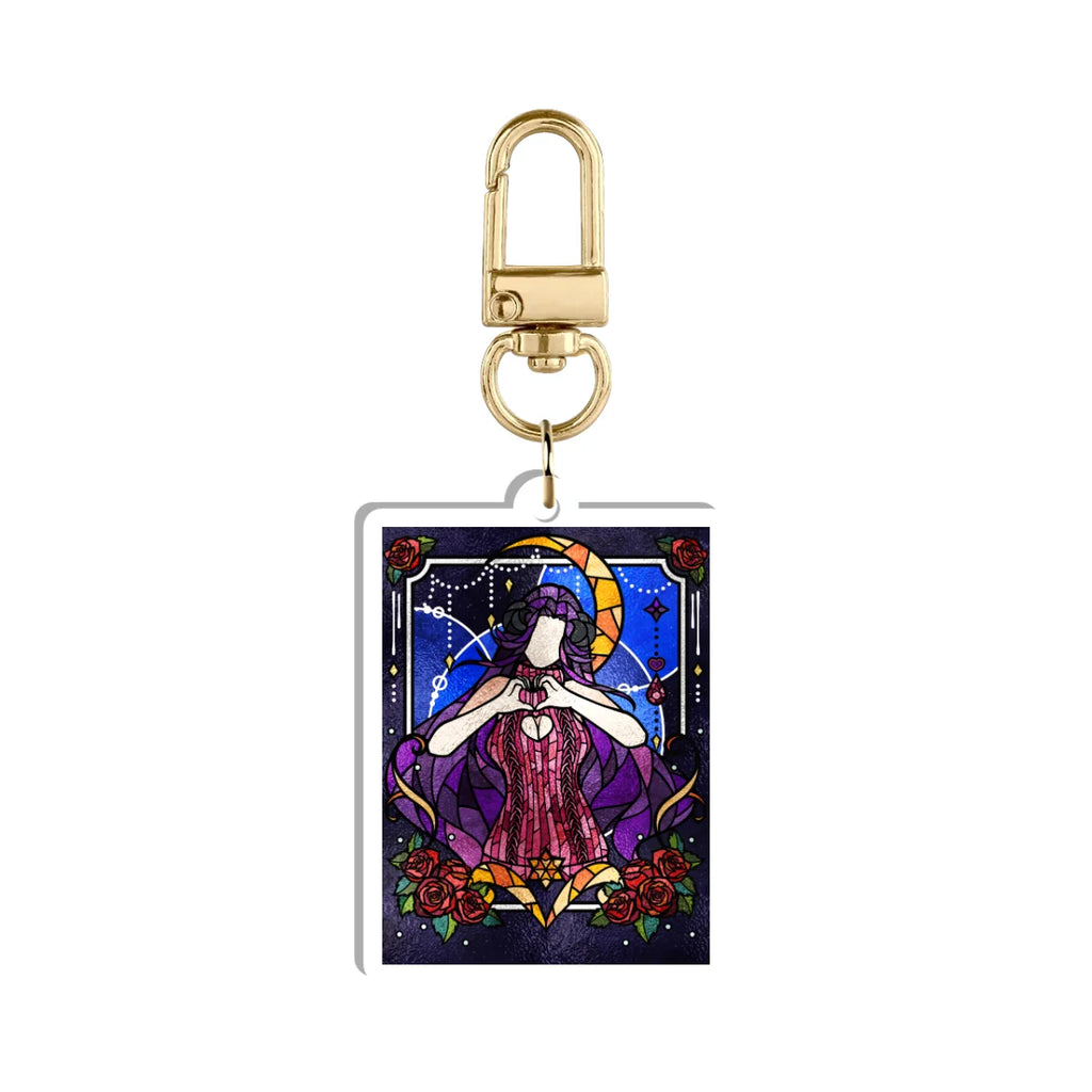 Angelica "Stained Glass" Keychain