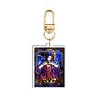 Angelica "Stained Glass" Keychain