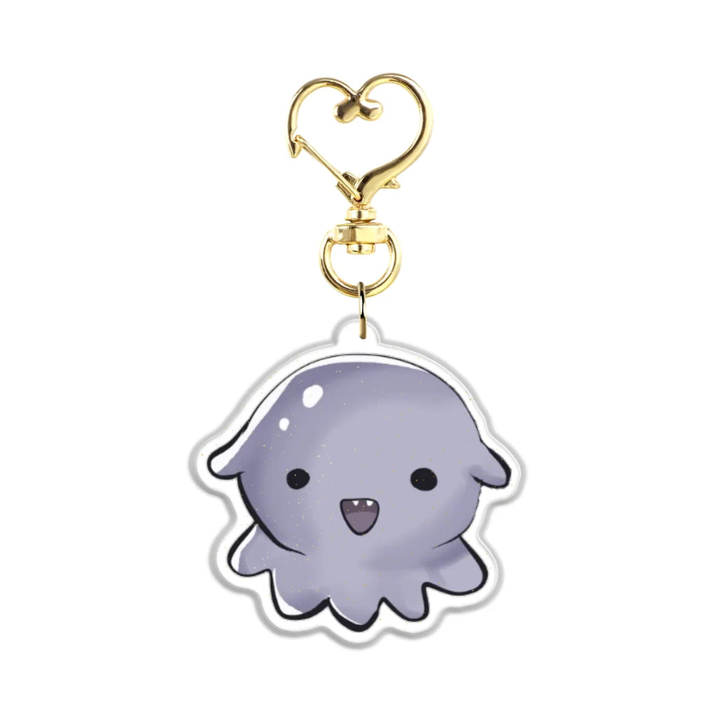 Ariel "Mascot" Glitter Keychain