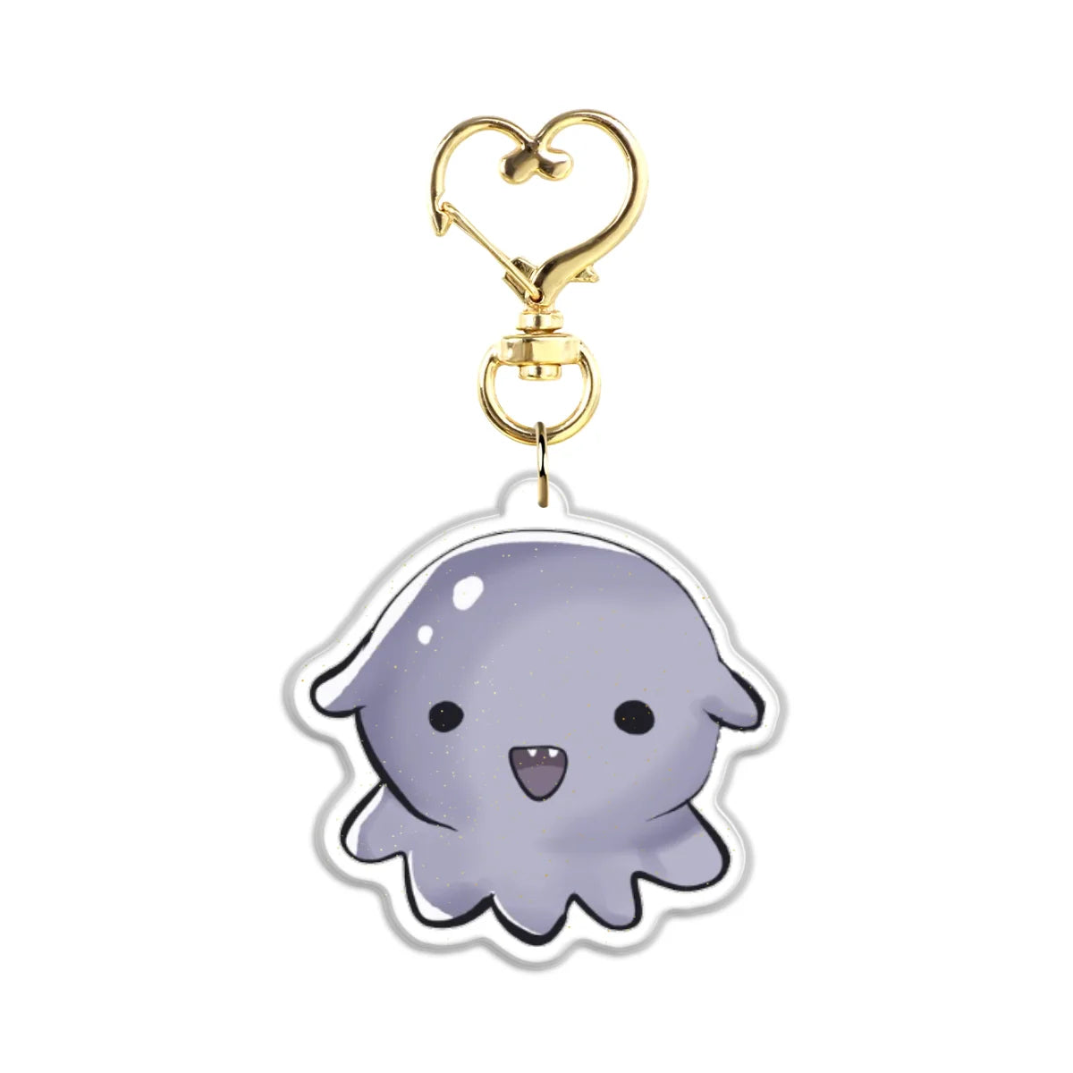 Ariel "Mascot" Glitter Keychain