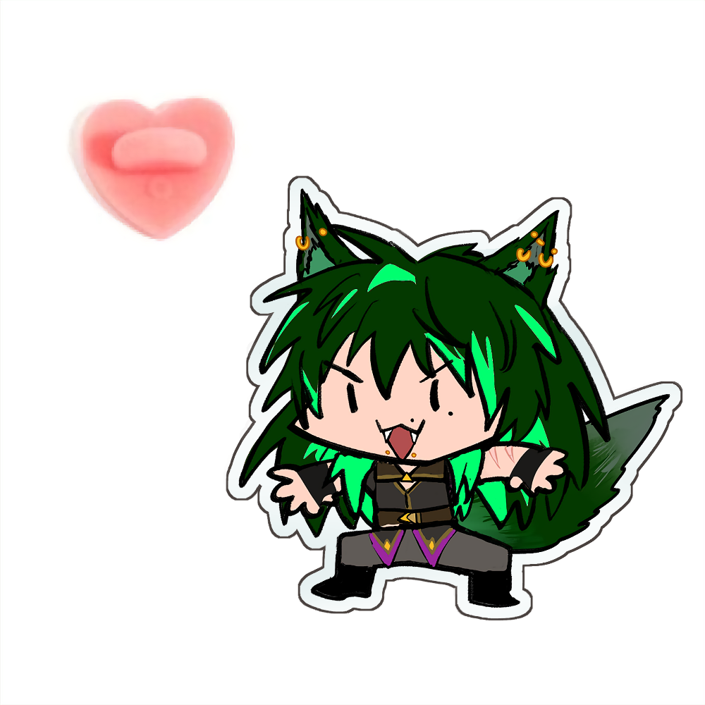 Eva Artblock "Gremlin Energy" Pin