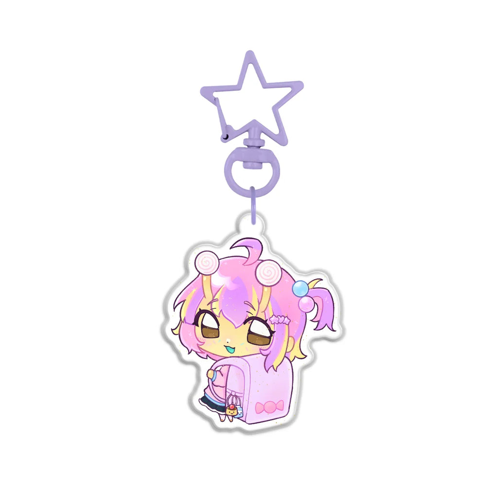 punipunibug "School Bug" Holographic Keychain