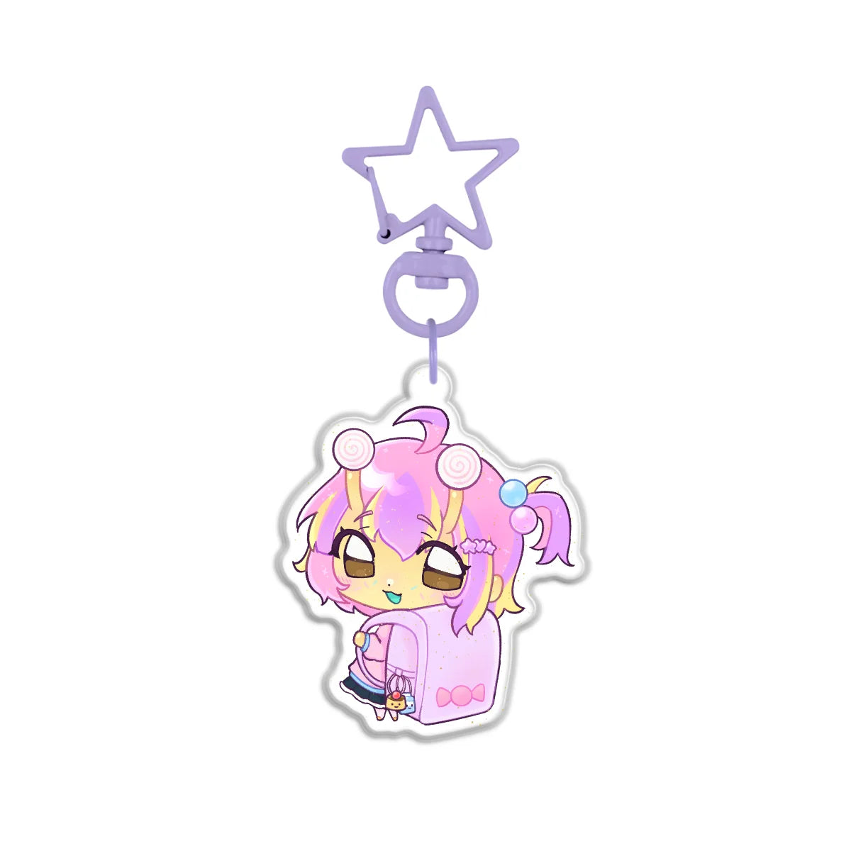punipunibug "School Bug" Holographic Keychain