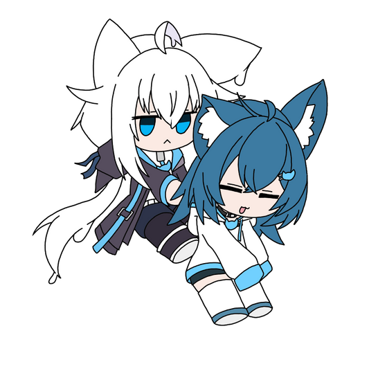 Peanut + Koro Keychain