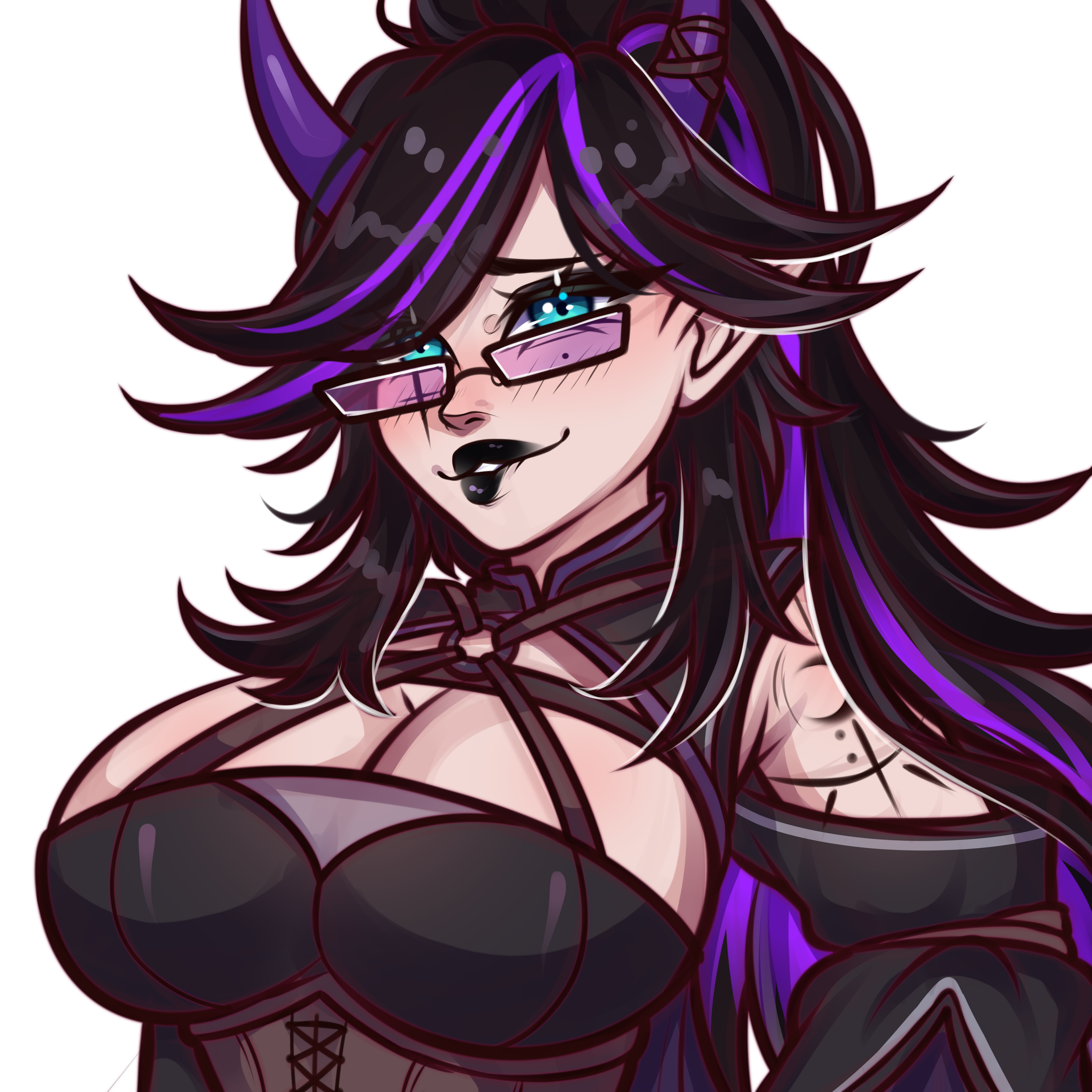 Nox Daemon Acrylic Pin