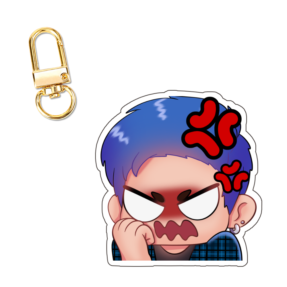 PsychoDaddySam Acrylic Keychain