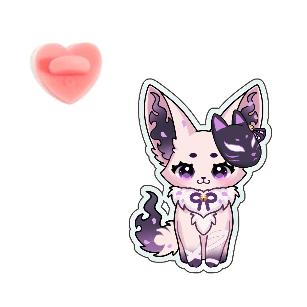 GhostlySerene "Mascot" Pin
