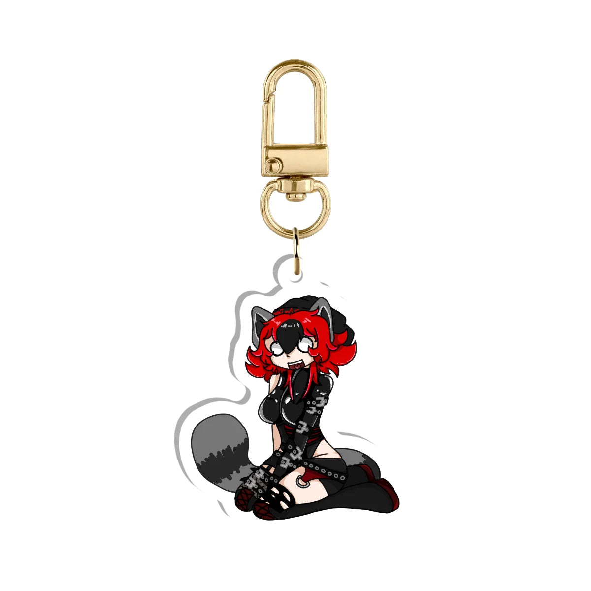 Gothic Gumi "Sitting" Keychain