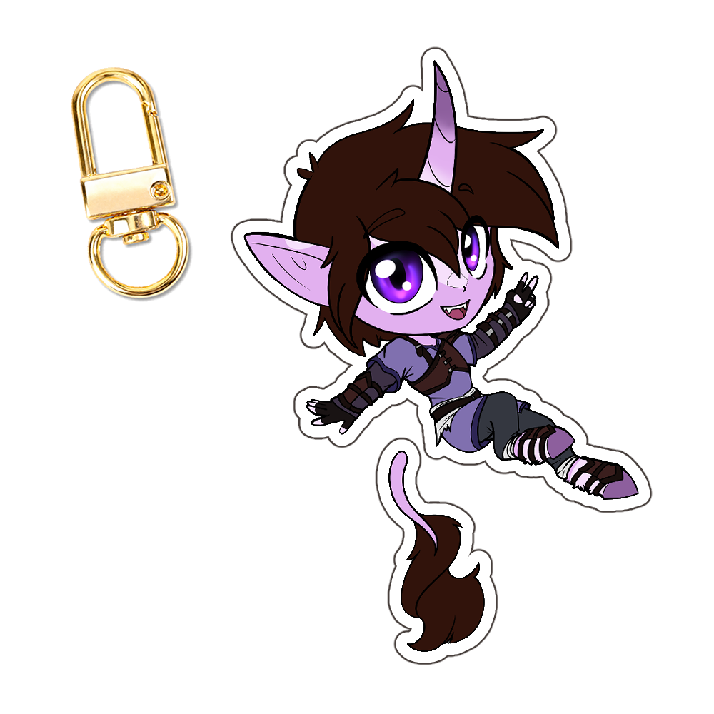 Quinty Imara Dangle Keychain