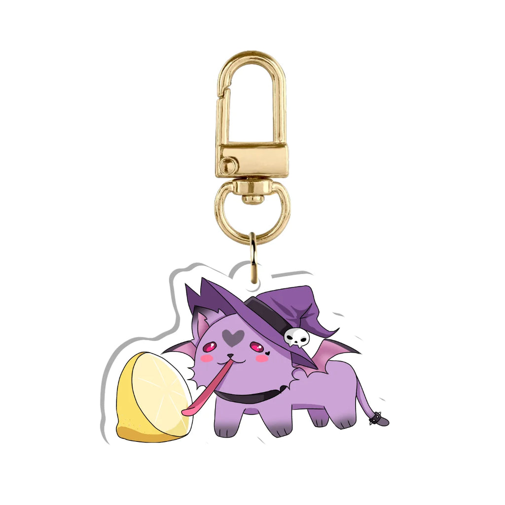 Firejemz "Lemon" Double-Sided Keychain