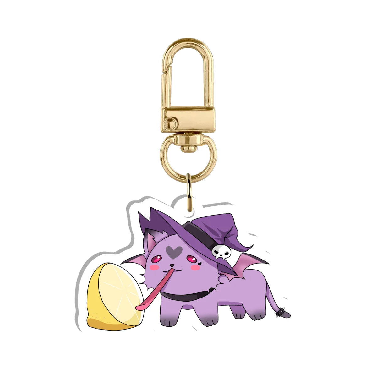 Firejemz "Lemon" Double-Sided Keychain