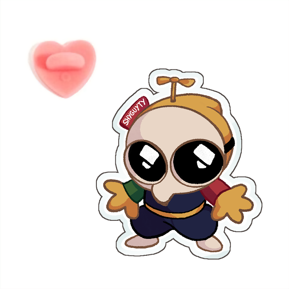 ShyGuyTy "Little Guy" Pin