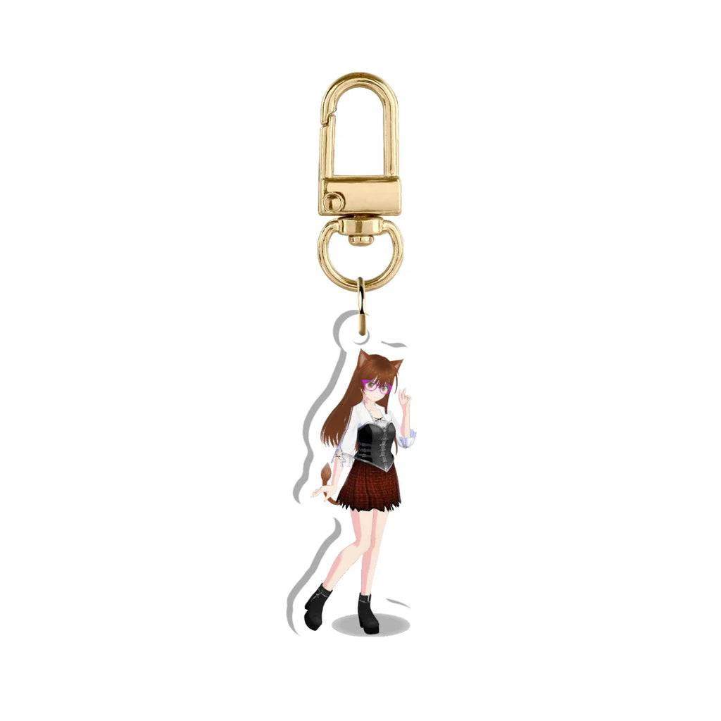 Zarina Aqua "Full Model" Keychain