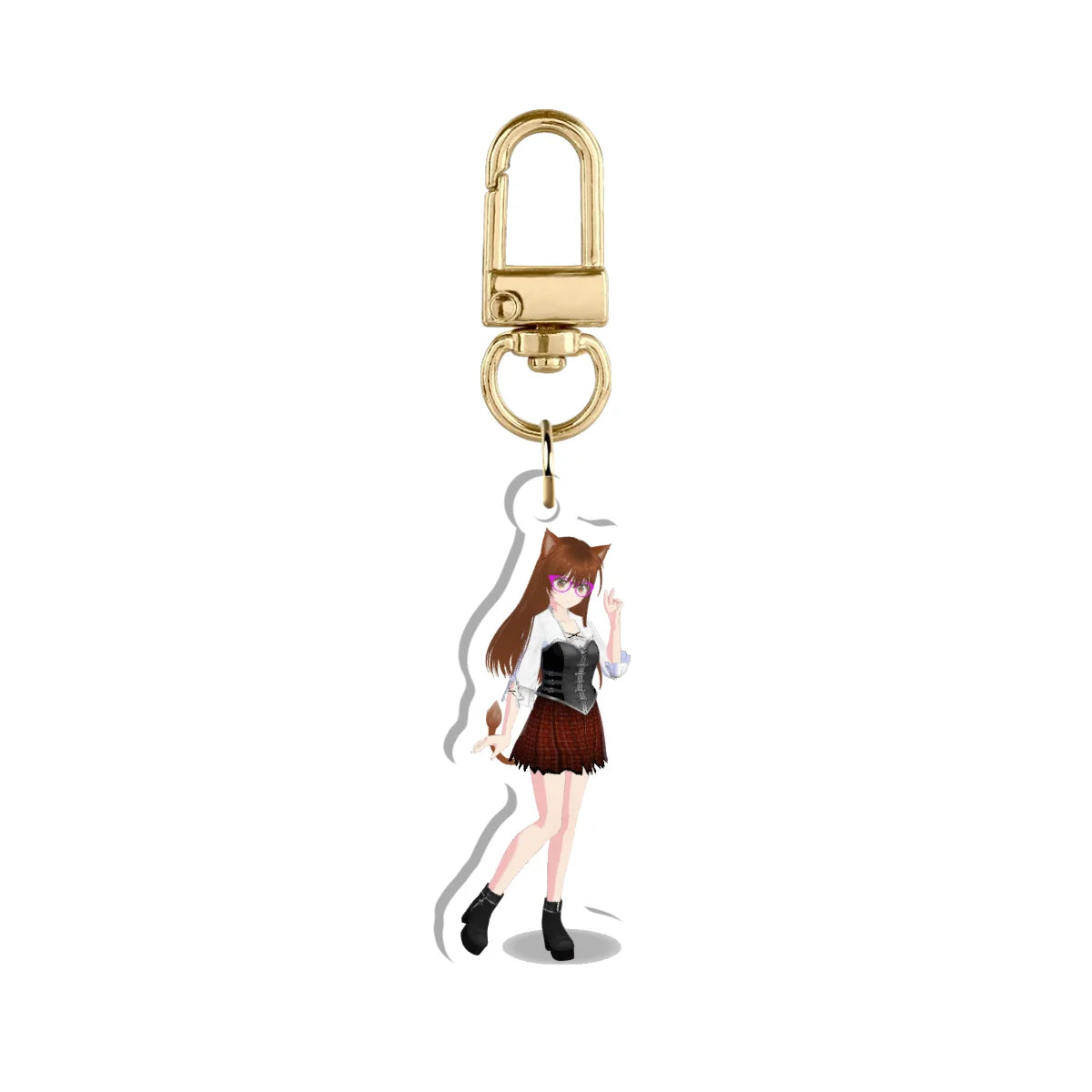 Zarina Aqua "Full Model" Keychain
