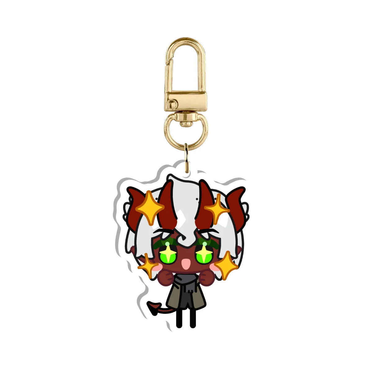 LooneyMoonDemon "Excitement" Keychain