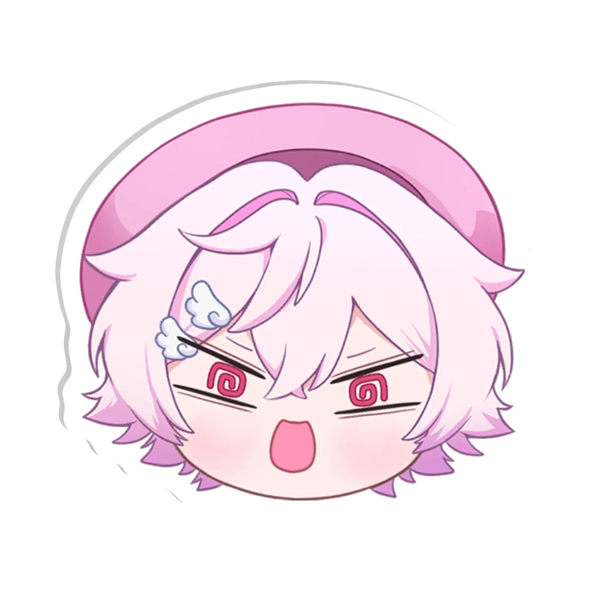 echovtstudio "Confused" Acrylic Pin