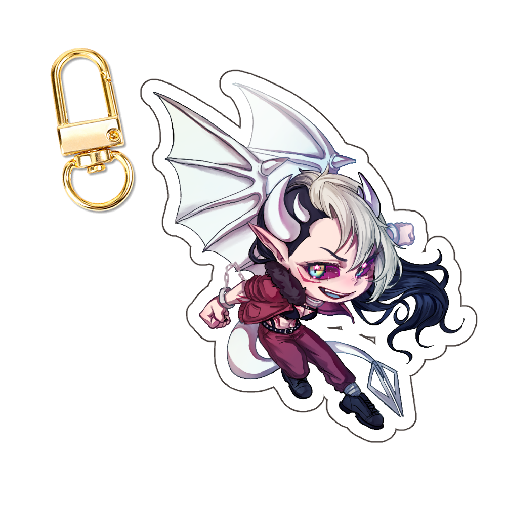 Rhettaliate "Speed Demon" Keychain
