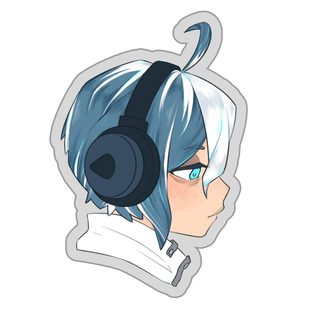 RiptideKai "Lofi" Acrylic Pin